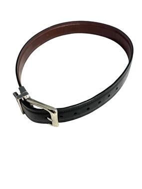 Chaps Youth Brown/Black Reversible Manmade Leather Belt - Size S(22-24)